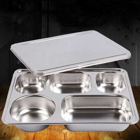 walmart stainless steel lunch box|divided lunch containers walmart.